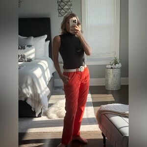 CAbi Tomato Red Trouser Size 2